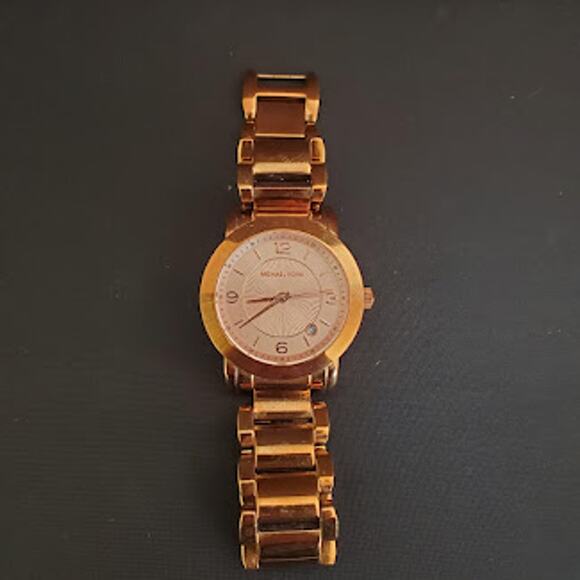 Michael Kors MK3486 Women's Watch Rose Gold Stainless Steel Analog 33mm Quartz - Picture 8 of 8